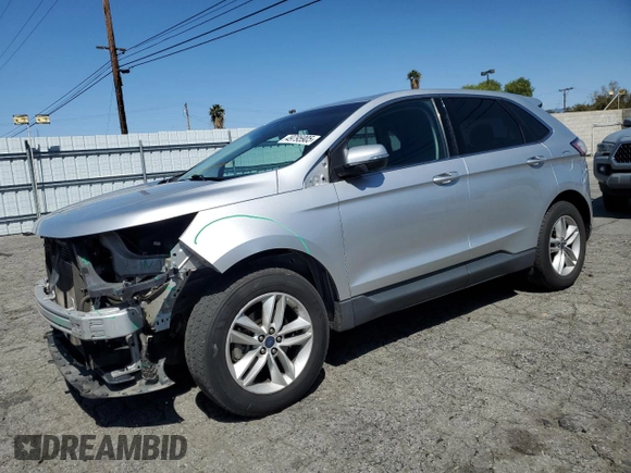 2017 Ford Edge SEL with VIN 2FMPK3J89HBB52394, listed as a Copart auction lot 49795905 with 135,120 mi miles and Salvage Title. Bid and sale history available at carsss.com. Image 1.