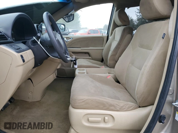 2010 Honda Odyssey EX with VIN 5FNRL3H46AB075666, listed as a Copart auction lot 50724145 with 57,773 mi miles and Salvage Title. Bid and sale history available at carsss.com. Image 7.