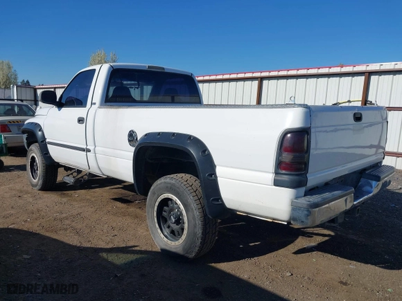 1999 Dodge Ram 1500 with VIN 1B7HF16Z0XS197005, listed as a IAAI auction lot 42063746 with 258,653 mi miles. Bid and sale history available at carsss.com. Image 3.