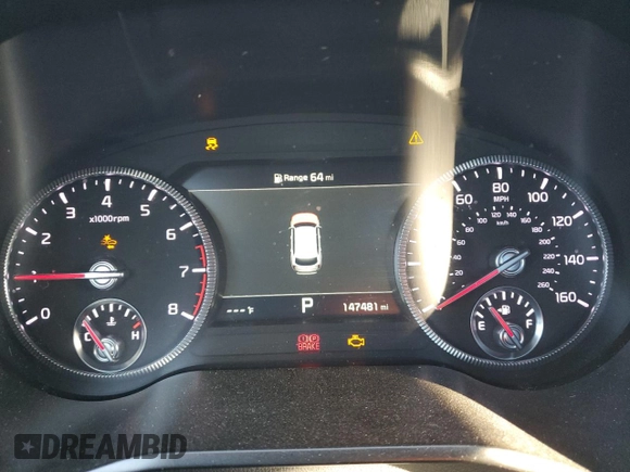 2020 Kia Telluride SX with VIN 5XYP5DHC3LG030971, listed as a Copart auction lot 89053025 with 147,481 mi miles and Salvage Title. Bid and sale history available at DreamBid. Image 9.