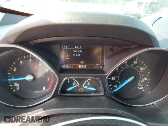 2019 Ford Escape SE z VIN 1FMCU0GD9KUA52728, wystawiony jako Copart lot #58410975 z przebiegiem 109 483 mil mil oraz Czysty tytuł • Clean title. Historia ofert i sprzedaży dostępna na DreamBid. Obrazek 9.