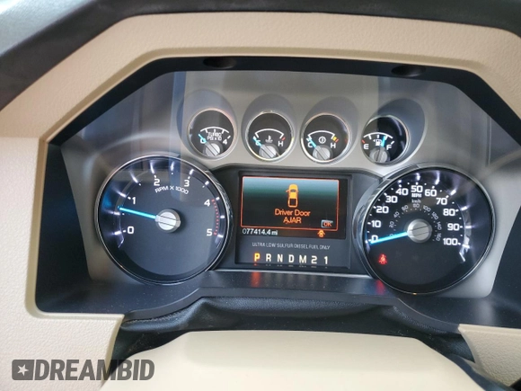 2016 Ford F-250 Lariat z VIN 1FT7W2BT9GEC49099, wystawiony jako Copart lot #51031955 z przebiegiem 77 414 mil mil oraz Szkoda całkowita • Salvage title. Historia ofert i sprzedaży dostępna na DreamBid. Obrazek 9.