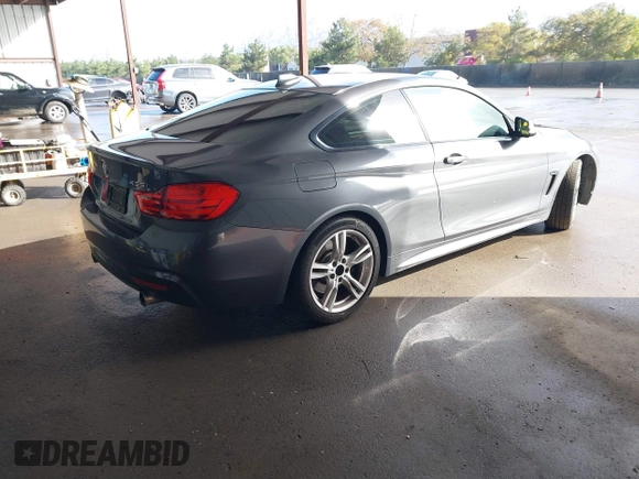 2015 BMW 4 Series 435i with VIN WBA3R1C59FK194649, listed as a IAAI auction lot 41565414 with 123,702 mi miles and . Bid and sale history available at DreamBid. Image 4.