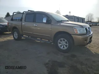 2004 Nissan Titan LE with VIN 1N6AA07B94N511401, listed as a Copart auction lot 53510535 with 155,210 mi miles and Clean Title. Bid and sale history available at carsss.com. Image 4.