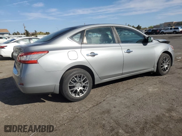 2014 Nissan Sentra SV with VIN 3N1AB7AP5EY293011, listed as a Copart auction lot 52803135 with 150,294 mi miles and Salvage Title. Bid and sale history available at DreamBid. Image 3.