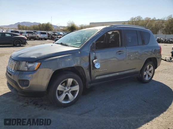 2012 Jeep Compass Sport with VIN 1C4NJCBB6CD639483, listed as a Copart auction lot 49663915 with 106,324 mi miles and Salvage Title. Bid and sale history available at carsss.com. Image 1.