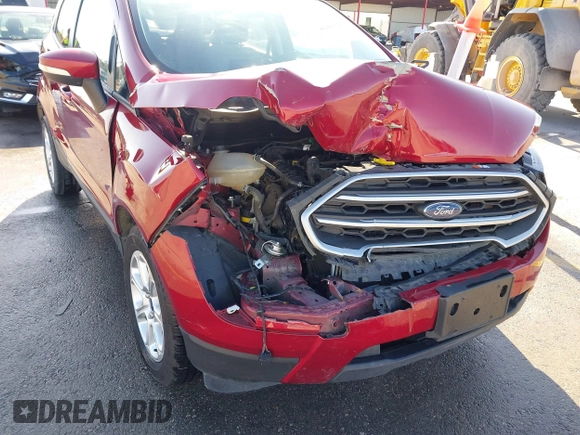 2021 Ford EcoSport SE with VIN MAJ3S2GE0MC456479, listed as a IAAI auction lot 41956554 with 38,369 mi miles and . Bid and sale history available at DreamBid. Image 6.