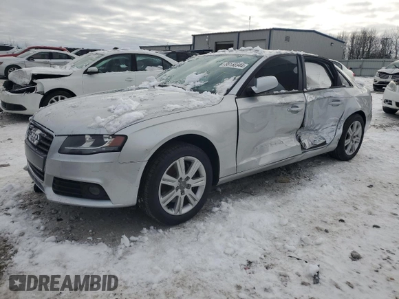 2010 Audi A4 2.0T Premium with VIN WAUBFAFL6AN030460, listed as a Copart auction lot 86158944 with 173,212 mi miles and Clean Title. Bid and sale history available at carsss.com. Image 1.