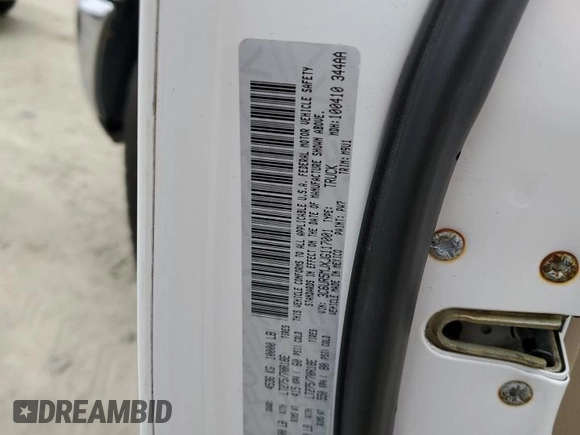 2018 Ram 2500 Big Horn with VIN 3C6UR5MJXJG117001, listed as a Copart auction lot 48939635 with 96,332 mi miles and Salvage title. Bid and sale history available at DreamBid. Image 13.