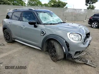 2020 MINI Countryman Cooper S with VIN WMZYW7C03L3L01905, listed as a Copart auction lot 57001705 with 118,244 mi miles and Salvage title. Bid and sale history available at DreamBid. Image 14.