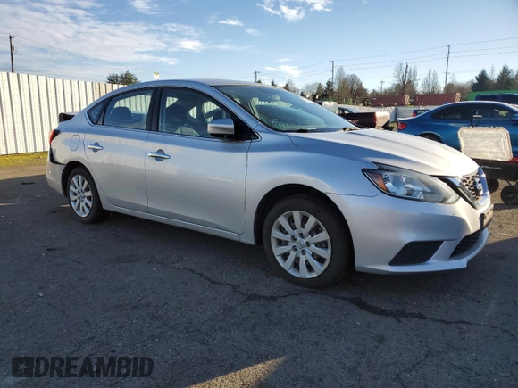 2016 Nissan Sentra SV with VIN 3N1AB7APXGY308508, listed as a Copart auction lot 41644985 with 99,227 mi miles and Salvage Title. Bid and sale history available at DreamBid. Image 4.