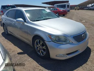 2007 Lexus LS 460 L with VIN JTHGL46F275006371, listed as a IAAI auction lot 42596223 with 204,342 mi miles and . Bid and sale history available at DreamBid. Image 1.