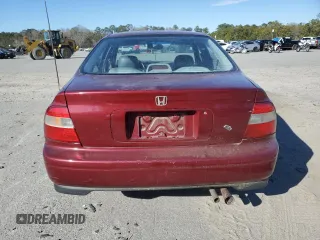 1995 Honda Accord EX w/Leather with VIN 1HGCD5662SA123436, listed as a Copart auction lot 87445174 with 105,285 mi miles and Salvage Title. Bid and sale history available at carsss.com. Image 6.