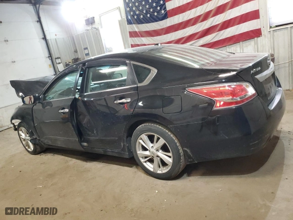 2015 Nissan Altima 2.5 SV with VIN 1N4AL3AP9FC293886, listed as a Copart auction lot 48493975 with 123,272 mi miles and Salvage Title. Bid and sale history available at carsss.com. Image 2.