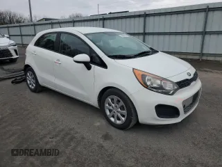 2014 Kia Rio LX with VIN KNADM5A37E6354286, listed as a Copart auction lot 79502914 with 113,826 mi miles and Salvage Title. Bid and sale history available at carsss.com. Image 4.