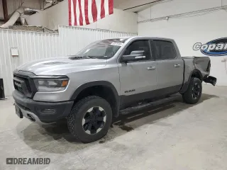 2019 Ram 1500 Rebel with VIN 1C6SRFLT3KN671103, listed as a Copart auction lot 49518485 with 134,232 mi miles and Clean Title. Bid and sale history available at carsss.com. Image 1.