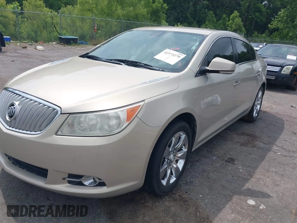 2011 Buick LaCrosse CXL with VIN 1G4GC5EC7BF162306, listed as a IAAI auction lot 42373279 with 167,751 mi miles and . Bid and sale history available at DreamBid. Image 2.