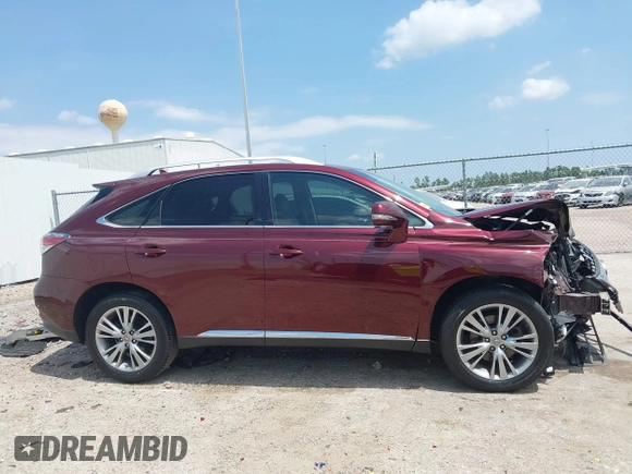 2013 Lexus RX 350 with VIN 2T2ZK1BA7DC109687, listed as a IAAI auction lot 41988640 with 199,335 mi miles and . Bid and sale history available at DreamBid. Image 13.