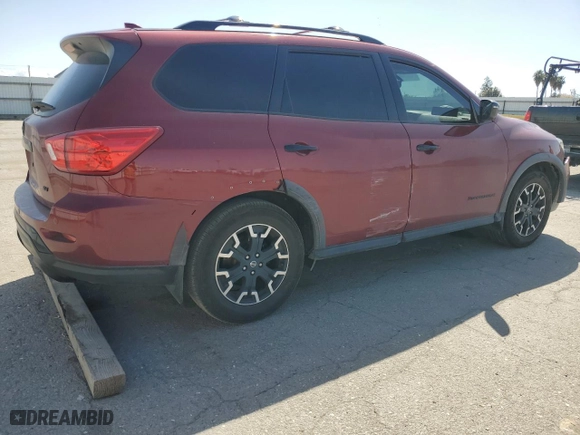 2020 Nissan Pathfinder SV with VIN 5N1DR2BN9LC600199, listed as a Copart auction lot 51447485 with 91,914 mi miles and Salvage Title. Bid and sale history available at carsss.com. Image 3.