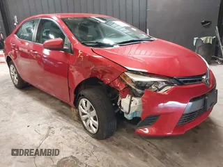 2016 Toyota Corolla L z VIN 2T1BURHEXGC712095, wystawiony jako IAAI lot #42210210 z przebiegiem 73 659 mil mil oraz . Historia ofert i sprzedaży dostępna na DreamBid. Obrazek 1.