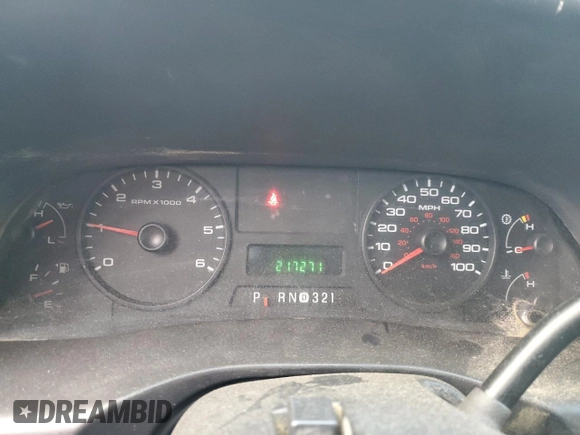 2005 Ford Super Duty F-250 XL with VIN 1FTSX205X5EA72216, listed as a Copart auction lot 44575325 with 217,271 mi miles and Salvage Title. Bid and sale history available at carsss.com. Image 9.