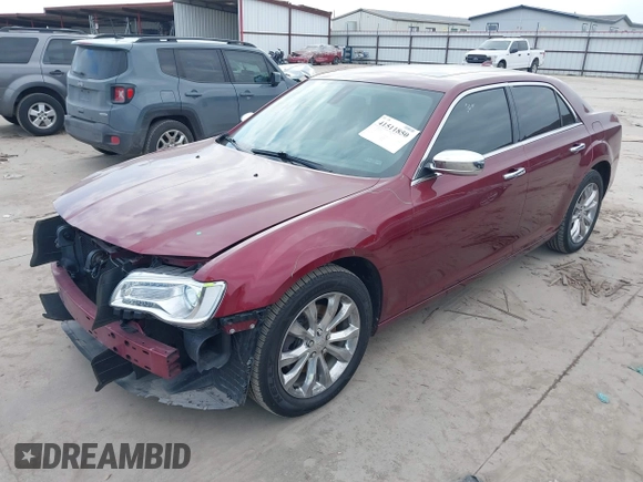 2019 Chrysler 300 Limited with VIN 2C3CCAKG4KH586497, listed as a IAAI auction lot 41511850 with 55,479 mi miles. Bid and sale history available at carsss.com. Image 18.