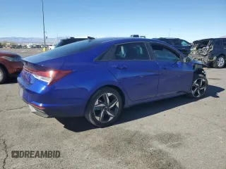 2023 Hyundai Elantra SEL with VIN KMHLS4AG3PU496730, listed as a Copart auction lot 45937035 with 40,453 mi miles and Salvage Title. Bid and sale history available at DreamBid. Image 3.