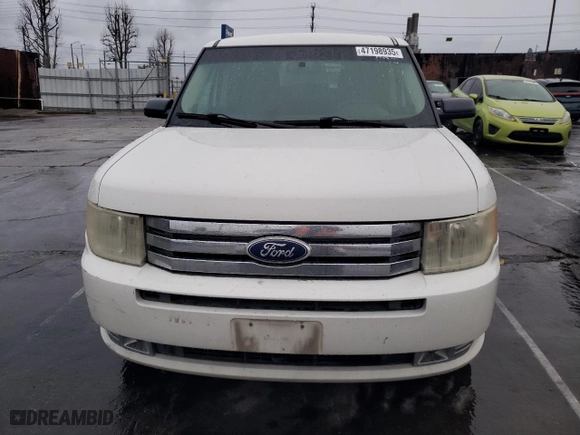 2011 Ford Flex SE with VIN 2FMGK5BC5BBD28380, listed as a Copart auction lot 47198935 with 214,128 mi miles and Salvage Title. Bid and sale history available at carsss.com. Image 5.