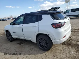 2022 Jeep Compass High Altitude with VIN 3C4NJDCBXNT100723, listed as a Copart auction lot 47873765 with 33,061 mi miles and Clean Title. Bid and sale history available at carsss.com. Image 2.