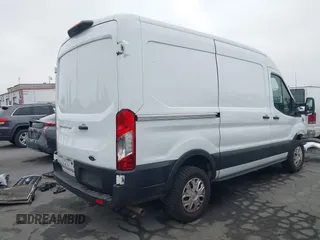 2023 Ford Transit Cargo with VIN 1FTBR1C86PKA02758, listed as a IAAI auction lot 42465866 with 33,095 mi miles and . Bid and sale history available at DreamBid. Image 4.