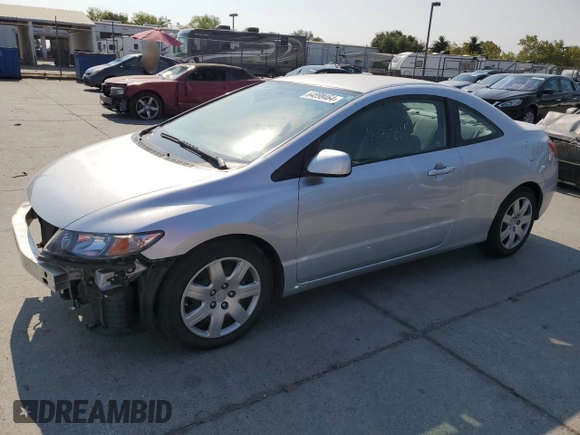 2010 Honda Civic Cpe LX with VIN 2HGFG1B6XAH523795, listed as a Copart auction lot 64898464 with 28,863 mi miles and Salvage Title. Bid and sale history available at carsss.com. Image 1.