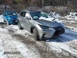 2019 Lexus NX 300h z VIN JTJBJRBZ8K2102978, wystawiony jako IAAI lot #41298265 z przebiegiem 120 813 mil mil oraz . Historia ofert i sprzedaży dostępna na DreamBid. Obrazek 1.