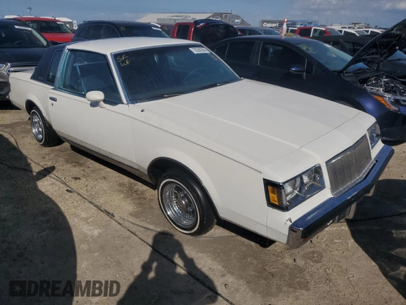 1984 Buick Regal with VIN 1G4AM47A7EH420311, listed as a Copart auction lot 78300284 with 81,206 mi miles and Non Repairable. Bid and sale history available at DreamBid. Image 4.