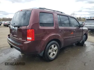 2011 Honda Pilot EX-L with VIN 5FNYF4H5XBB011844, listed as a Copart auction lot 52763845 with 116,570 mi miles and Salvage Title. Bid and sale history available at carsss.com. Image 3.