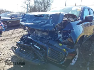 2021 Chevrolet Colorado 4WD Work Truck with VIN 1GCGTBENXM1298059, listed as a IAAI auction lot 41465118 with Not provided miles and . Bid and sale history available at DreamBid. Image 6.