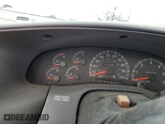 1997 Ford F-150 with VIN 1FTDX1763VNB02156, listed as a Copart auction lot 54305045 with 113,481 mi miles and Non repairable. Bid and sale history available at DreamBid. Image 9.