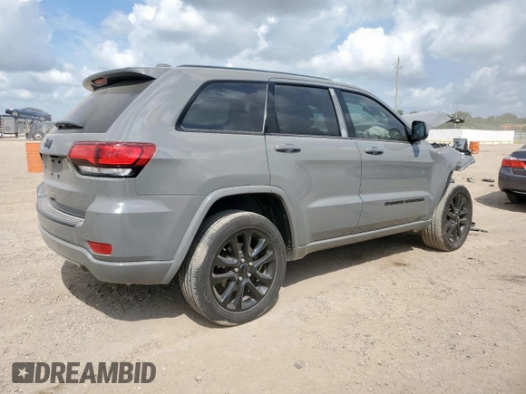 2022 Jeep Grand Cherokee Laredo X with VIN 1C4RJFAGXNC146723, listed as a Copart auction lot 58119455 with 55,759 mi miles and Salvage title. Bid and sale history available at DreamBid. Image 3.