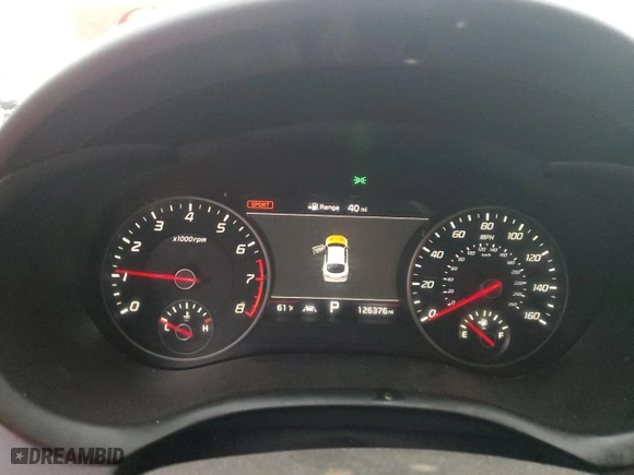 2018 Kia Stinger Premium with VIN KNAE25LA1J6013451, listed as a Copart auction lot 51860335 with 126,376 mi miles and Salvage Title. Bid and sale history available at carsss.com. Image 9.
