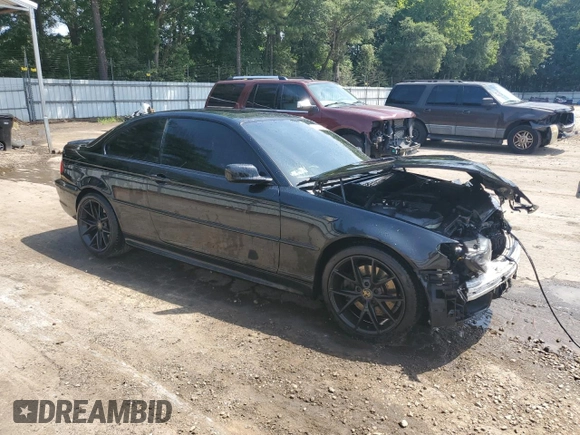 2005 BMW 3 Series 330Ci with VIN WBABD53485PL16931, listed as a Copart auction lot 63700734 with 197,111 mi miles and Salvage Title. Bid and sale history available at carsss.com. Image 4.