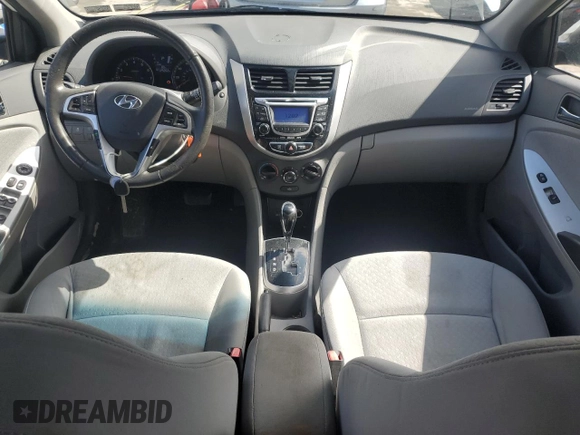 2013 Hyundai Accent SE with VIN KMHCU5AE7DU091402, listed as a Copart auction lot 50698845 with 125,262 mi miles and Salvage Title. Bid and sale history available at carsss.com. Image 8.