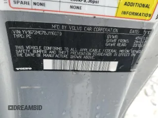 2011 Volvo C70 z VIN YV1672MC7BJ116079, wystawiony jako Copart lot #54872745 z przebiegiem 100 464 mil mil oraz Szkoda całkowita • Salvage title. Historia ofert i sprzedaży dostępna na DreamBid. Obrazek 12.