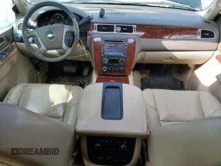 2012 Chevrolet Tahoe LTZ with VIN 1GNSKCE08CR322969, listed as a Copart auction lot 50604555 with 165,190 mi miles and Salvage title. Bid and sale history available at DreamBid. Image 8.
