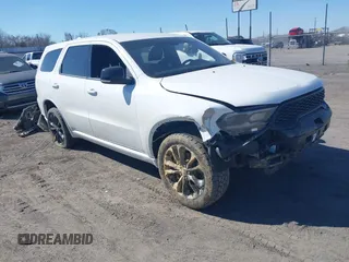 2021 Dodge Durango GT z VIN 1C4RDJDG2MC694669, wystawiony jako IAAI lot #41638513 z przebiegiem 80 860 mil mil oraz . Historia ofert i sprzedaży dostępna na DreamBid. Obrazek 1.