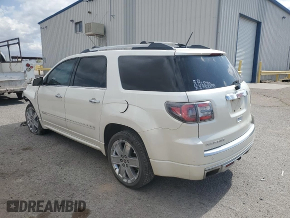 2013 GMC Acadia Denali z VIN 1GKKVTKD5DJ171794, wystawiony jako Copart lot #55783905 z przebiegiem Nie podano mil oraz Szkoda całkowita • Salvage title. Historia ofert i sprzedaży dostępna na DreamBid. Obrazek 2.