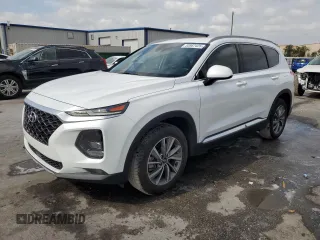 2019 Hyundai Santa Fe SEL with VIN 5NMS33AD8KH032569, listed as a Copart auction lot 53967425 with 71,221 mi miles and Non Repairable. Bid and sale history available at carsss.com. Image 1.