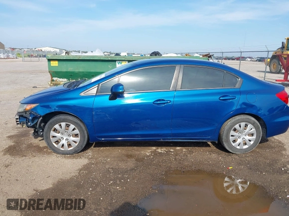 2012 Honda Civic LX z VIN 19XFB2F56CE075915, wystawiony jako IAAI lot #39982834 z przebiegiem 168 853 mil mil oraz . Historia ofert i sprzedaży dostępna na DreamBid. Obrazek 14.