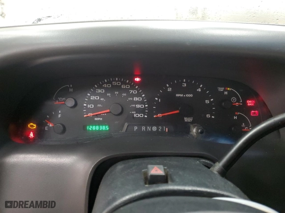 2003 Ford Super Duty F-250 XL with VIN 1FTNX20L63EA76482, listed as a Copart auction lot 83909664 with 128,838 mi miles and Clean Title. Bid and sale history available at carsss.com. Image 9.