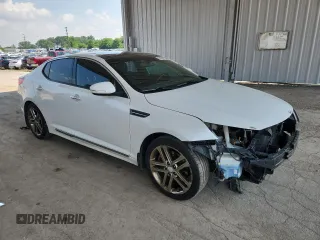 2013 Kia Optima SX with VIN 5XXGR4A67DG205852, listed as a Copart auction lot 59938975 with 190,329 mi miles and Salvage title. Bid and sale history available at DreamBid. Image 4.