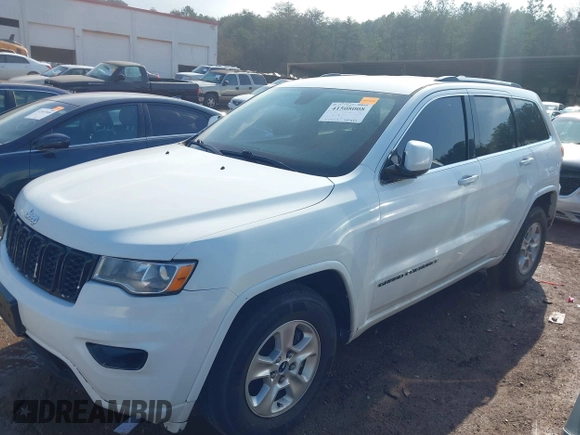 2017 Jeep Grand Cherokee Laredo with VIN 1C4RJEAG7HC637684, listed as a IAAI auction lot 41508008 with 155,471 mi miles. Bid and sale history available at carsss.com. Image 17.
