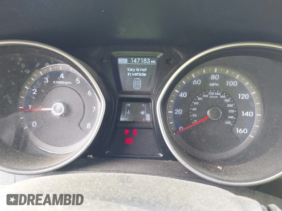 2013 Hyundai Elantra GT with VIN KMHD35LE7DU131627, listed as a IAAI auction lot 42093450 with 147,183 mi miles. Bid and sale history available at carsss.com. Image 7.